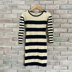 LOFT striped sweater dress